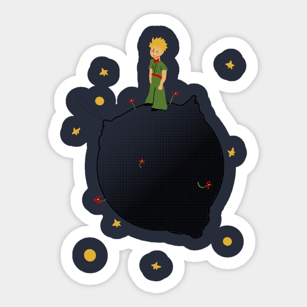 The Little Prince Sticker by ArthurBaroni